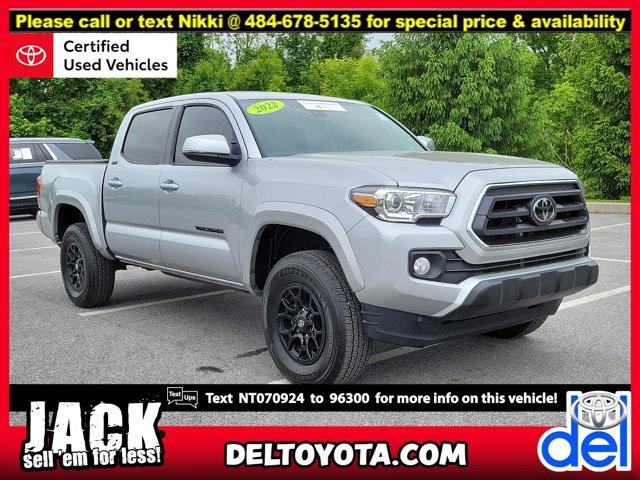 used 2022 Toyota Tacoma car, priced at $37,990