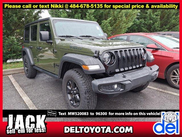 used 2021 Jeep Wrangler car