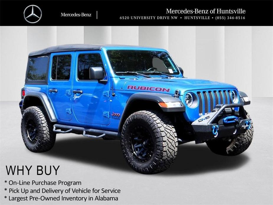 used 2022 Jeep Wrangler Unlimited car, priced at $43,496