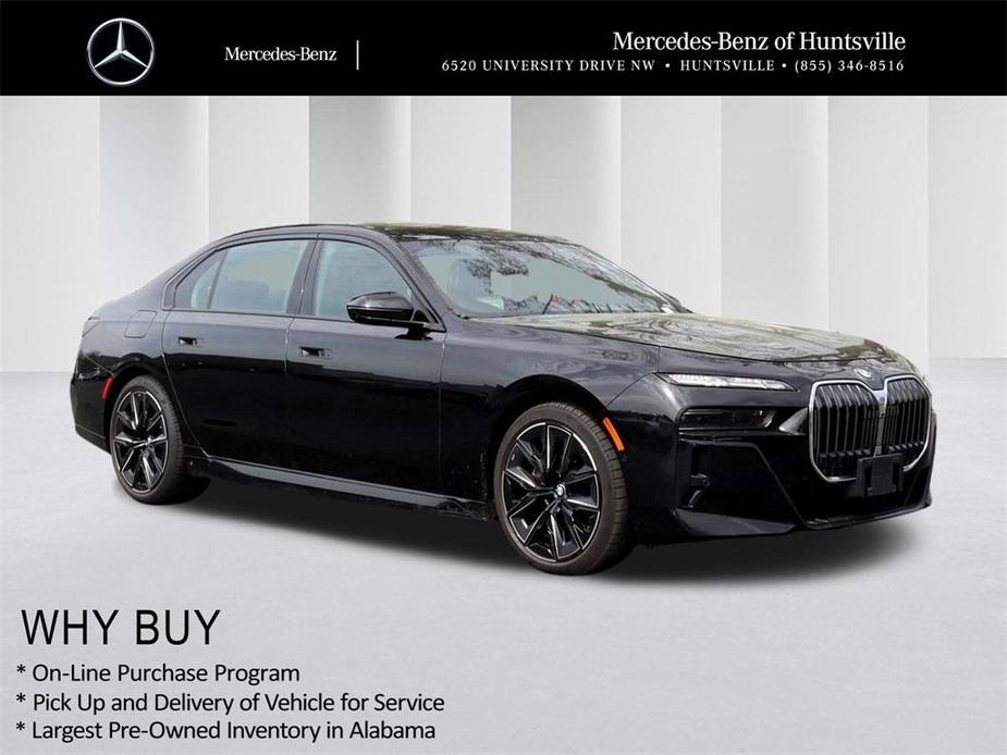 used 2023 BMW 740 car, priced at $79,926