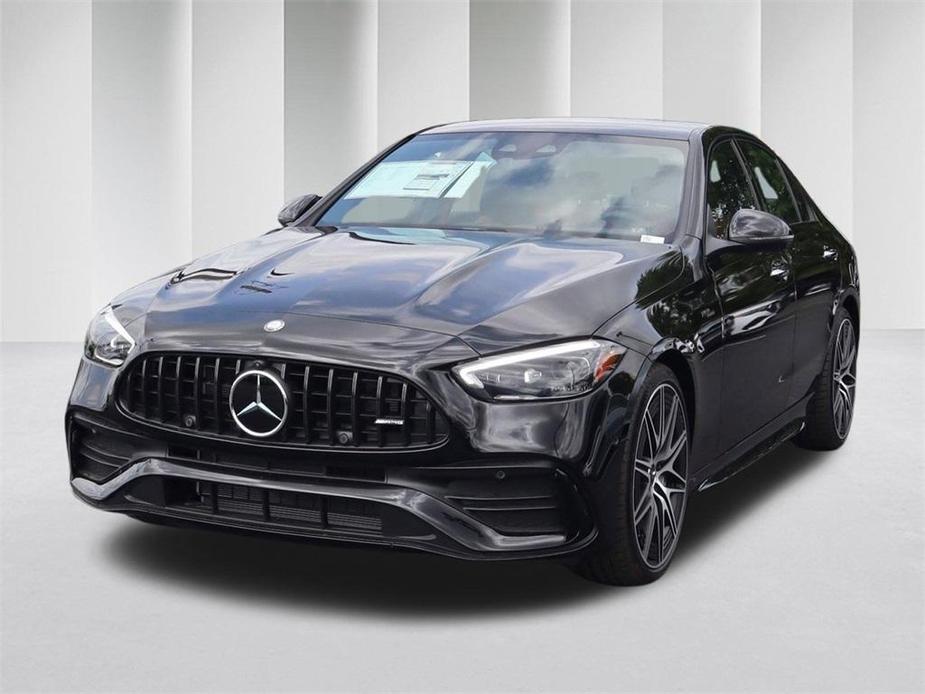 new 2024 Mercedes-Benz AMG C 43 car, priced at $75,135