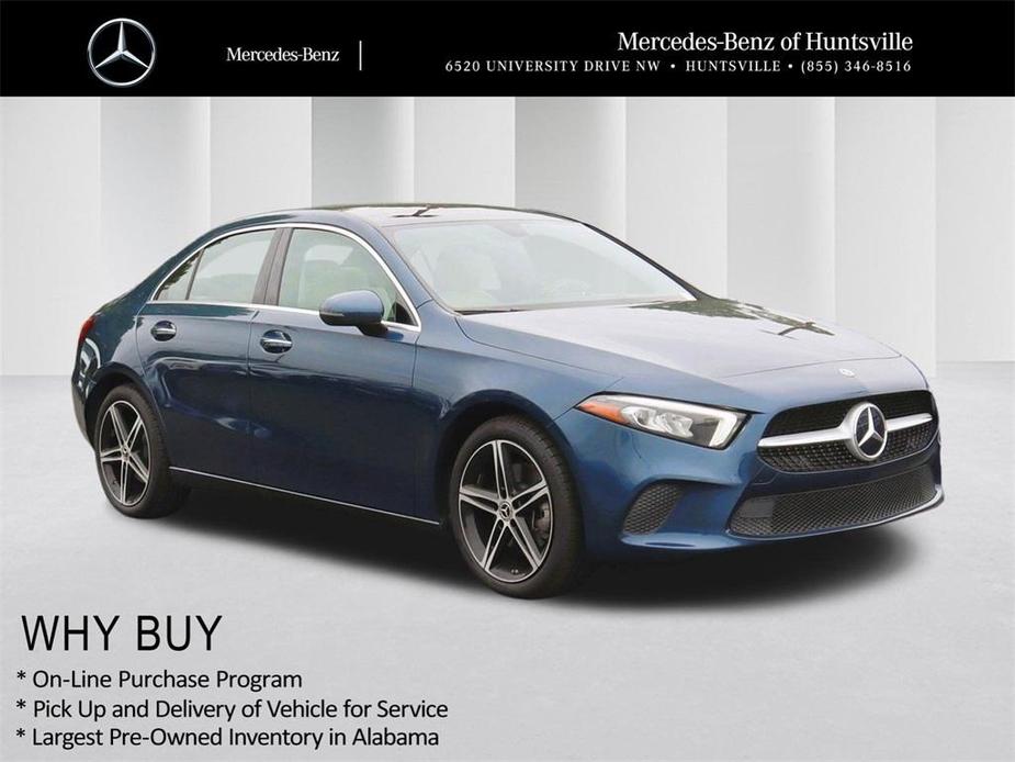 used 2022 Mercedes-Benz A-Class car, priced at $34,956