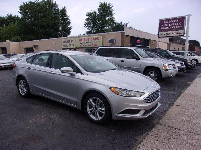 used 2018 Ford Fusion car, priced at $13,495