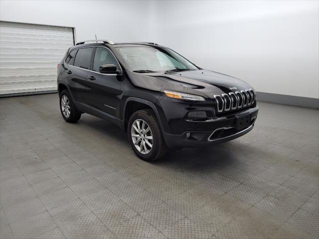 used 2018 Jeep Cherokee car, priced at $18,995