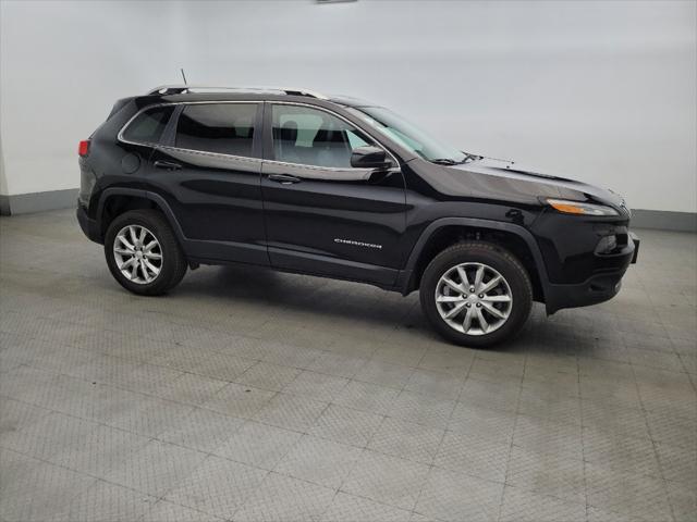 used 2018 Jeep Cherokee car, priced at $18,995