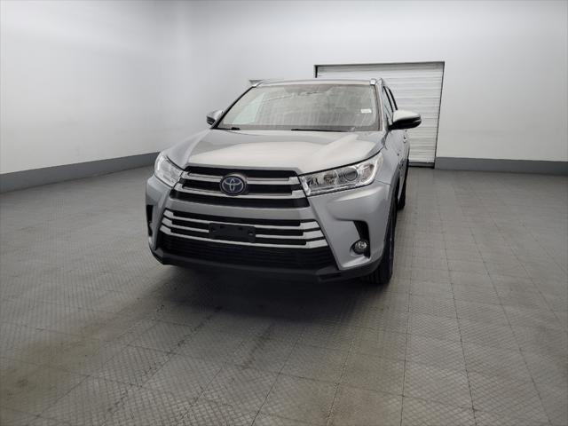 used 2019 Toyota Highlander Hybrid car, priced at $27,295