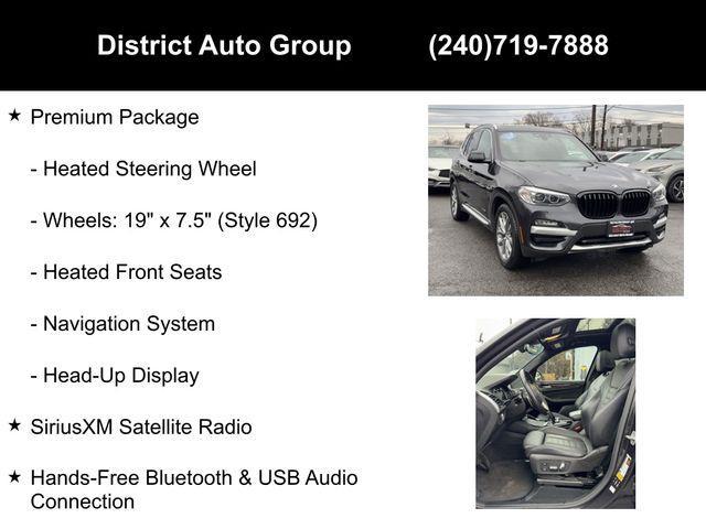 used 2018 BMW X3 car, priced at $22,950