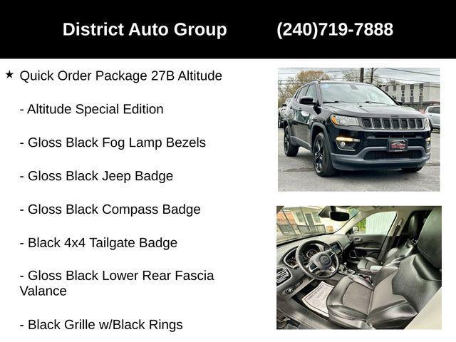 used 2018 Jeep Compass car, priced at $18,690