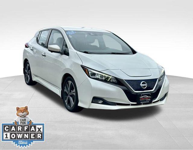 used 2021 Nissan Leaf car, priced at $18,490