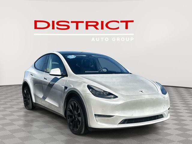 used 2020 Tesla Model Y car, priced at $23,950