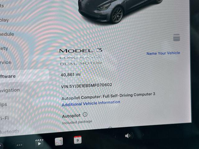 used 2021 Tesla Model 3 car, priced at $25,490