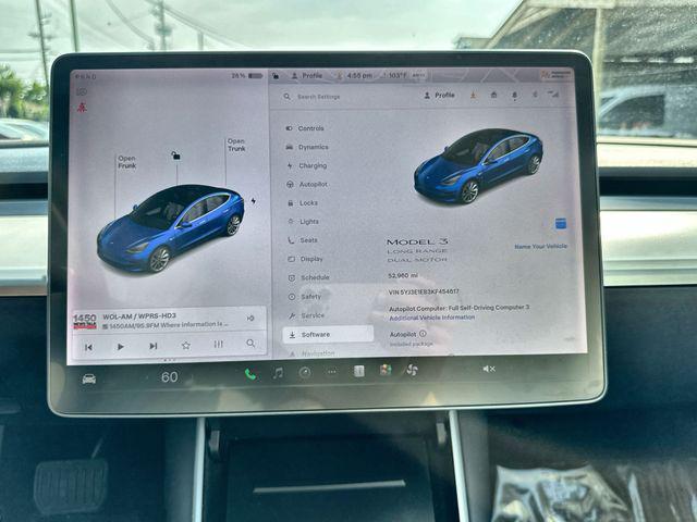 used 2019 Tesla Model 3 car, priced at $24,200
