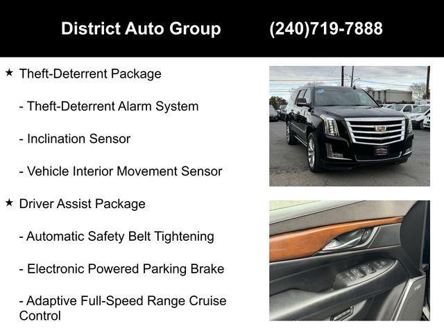 used 2017 Cadillac Escalade ESV car, priced at $33,950