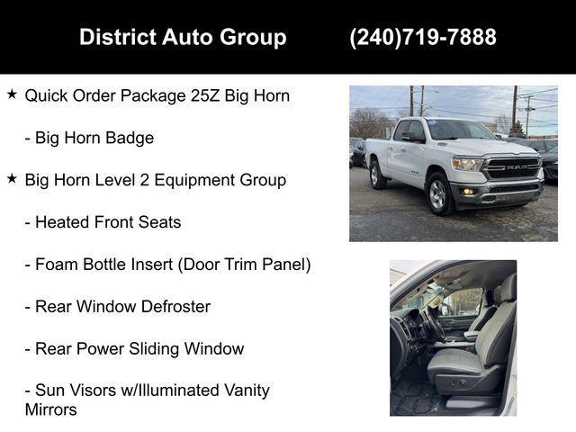 used 2020 Ram 1500 car, priced at $23,950