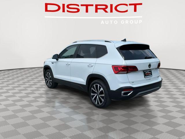used 2022 Volkswagen Taos car, priced at $18,490