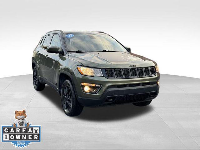 used 2021 Jeep Compass car, priced at $18,950