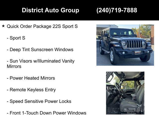 used 2021 Jeep Wrangler Unlimited car, priced at $27,890