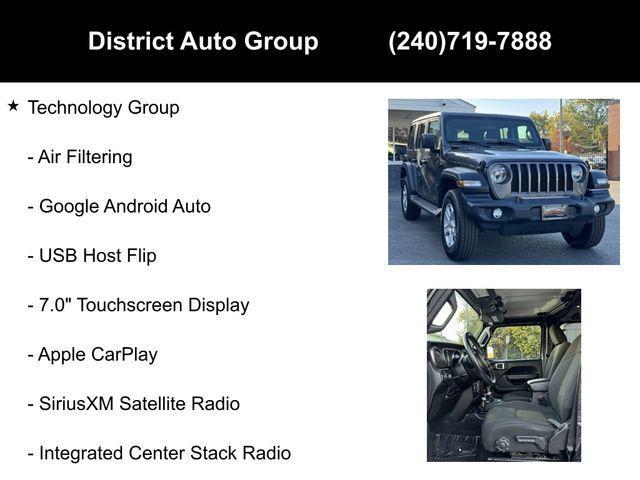 used 2021 Jeep Wrangler Unlimited car, priced at $27,890