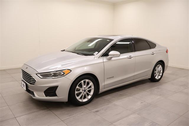 used 2019 Ford Fusion Hybrid car, priced at $14,990