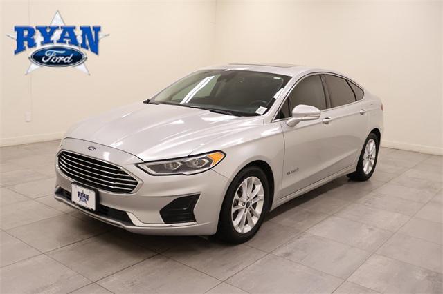 used 2019 Ford Fusion Hybrid car, priced at $14,990