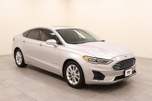 used 2019 Ford Fusion Hybrid car, priced at $14,990