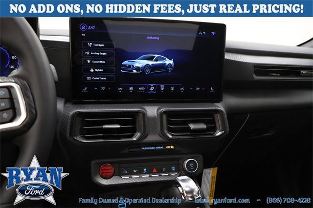 new 2025 Ford Mustang car, priced at $34,244