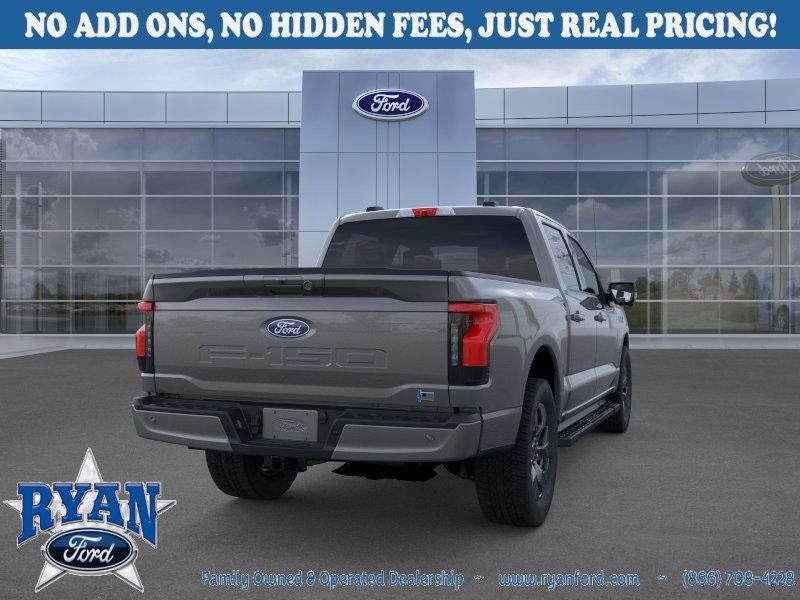 new 2025 Ford F-150 Lightning car, priced at $58,355