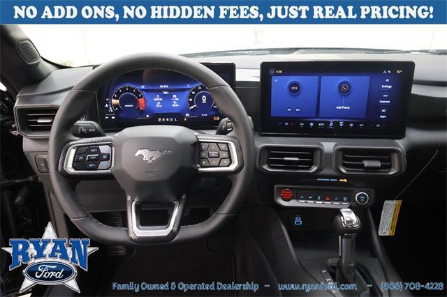 new 2025 Ford Mustang car, priced at $29,622