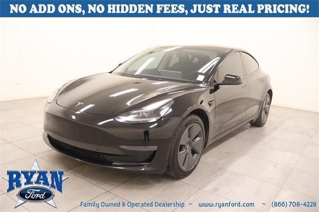 used 2023 Tesla Model 3 car, priced at $23,899