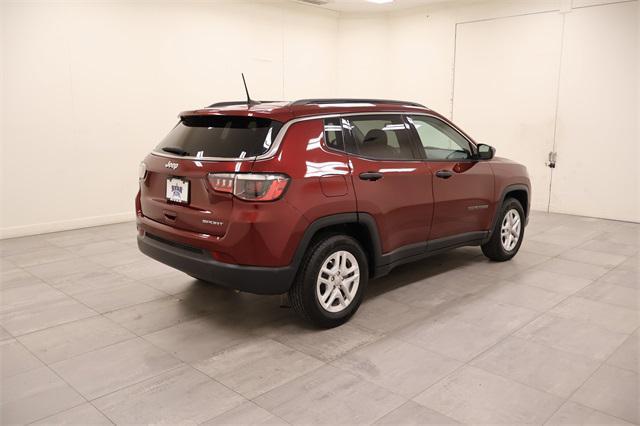 used 2021 Jeep Compass car, priced at $14,990