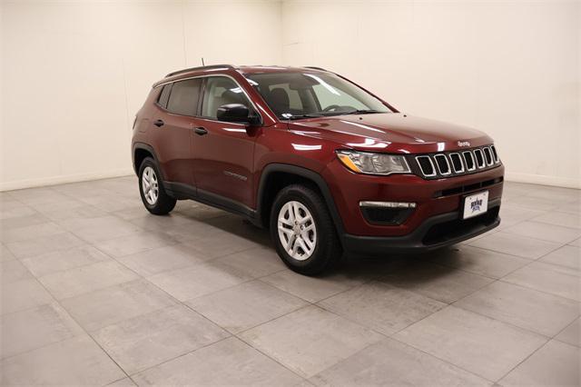 used 2021 Jeep Compass car, priced at $14,990