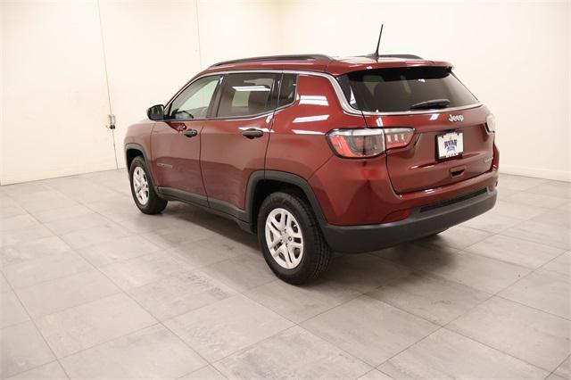 used 2021 Jeep Compass car, priced at $14,990