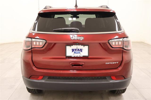 used 2021 Jeep Compass car, priced at $14,990