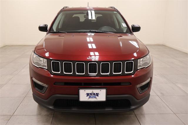 used 2021 Jeep Compass car, priced at $14,990