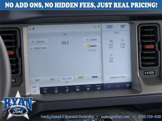 new 2025 Ford Bronco car, priced at $80,829