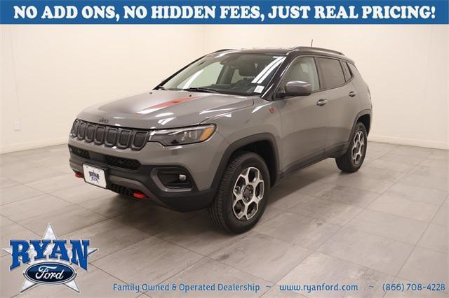 used 2022 Jeep Compass car, priced at $20,702