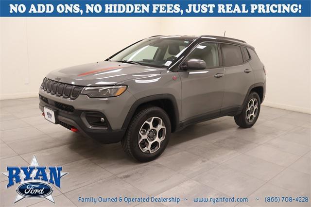 used 2022 Jeep Compass car, priced at $18,995