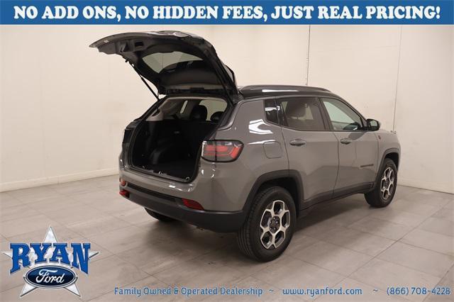 used 2022 Jeep Compass car, priced at $18,995