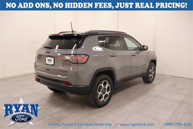 used 2022 Jeep Compass car, priced at $18,995