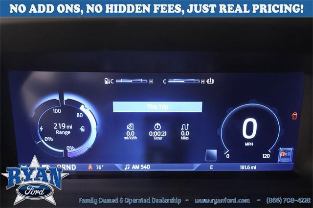 new 2025 Ford F-150 Lightning car, priced at $59,414