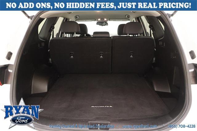 used 2019 Hyundai Santa Fe car, priced at $17,215