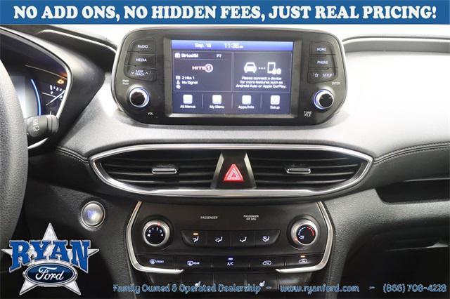 used 2019 Hyundai Santa Fe car, priced at $17,215