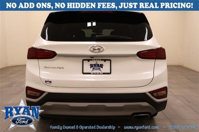 used 2019 Hyundai Santa Fe car, priced at $17,215