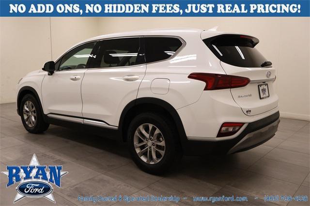 used 2019 Hyundai Santa Fe car, priced at $17,215