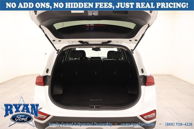 used 2019 Hyundai Santa Fe car, priced at $17,215