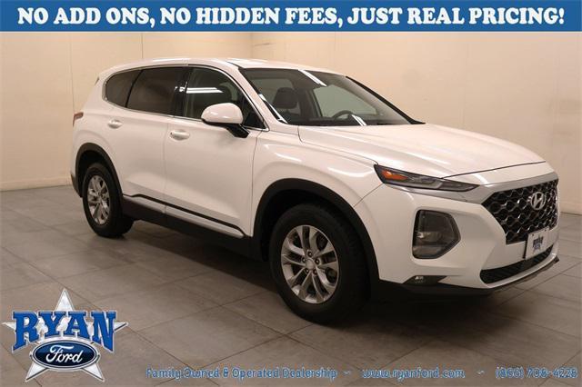 used 2019 Hyundai Santa Fe car, priced at $17,215