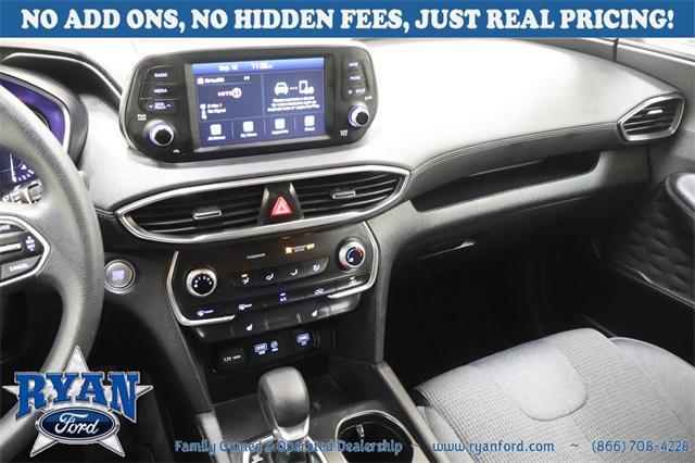 used 2019 Hyundai Santa Fe car, priced at $17,215