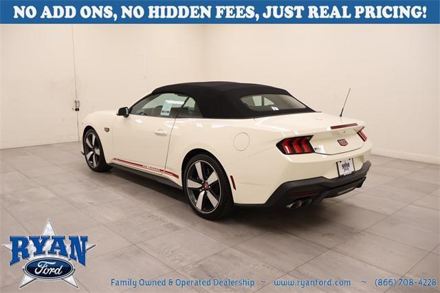 new 2025 Ford Mustang car, priced at $66,202