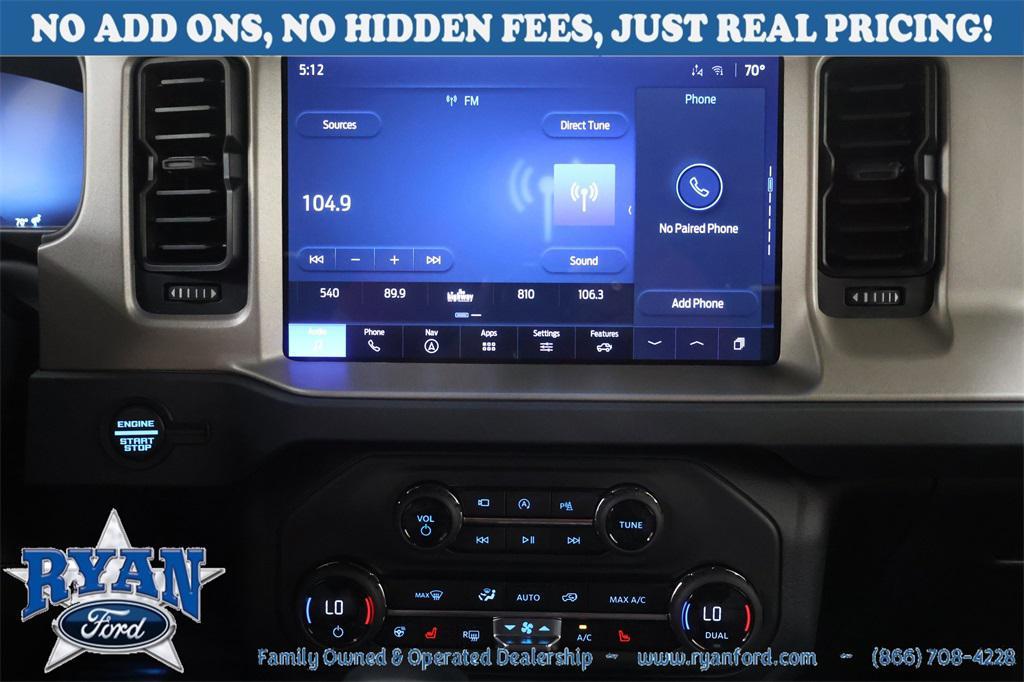new 2025 Ford Bronco car, priced at $46,778