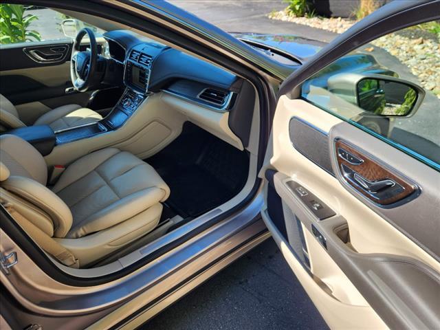 used 2018 Lincoln Continental car, priced at $27,900